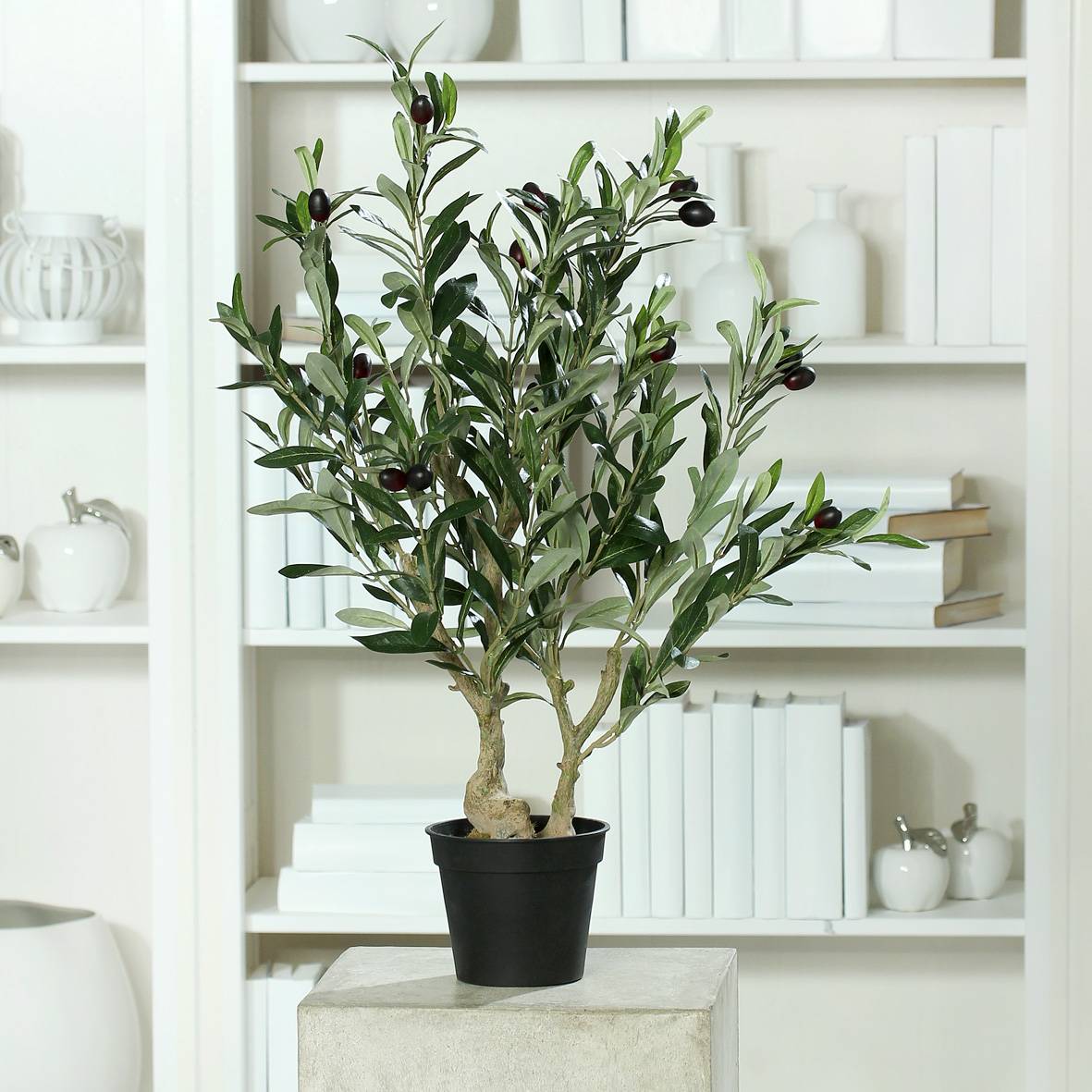 DPI - Olivier en pot artificiel 68cm