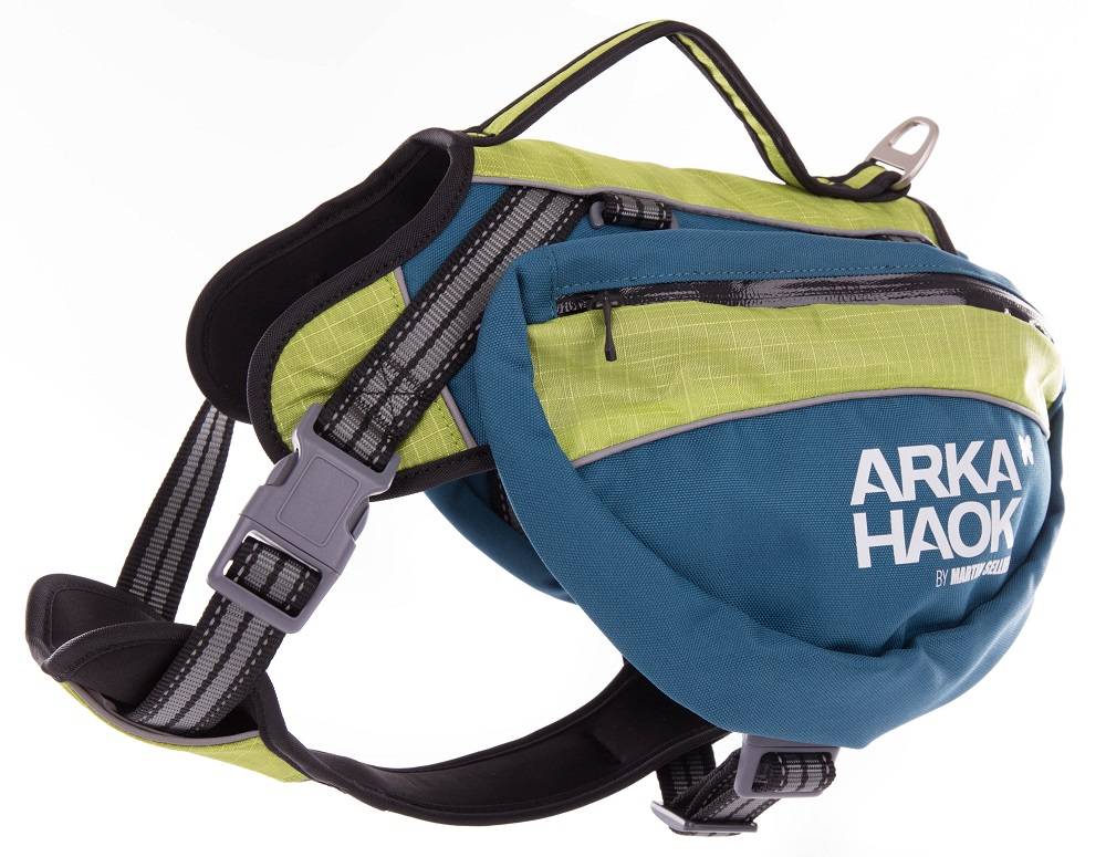 Martin Sellier / Arka Haok - ARKA BACKPACK L BLEU/VERT