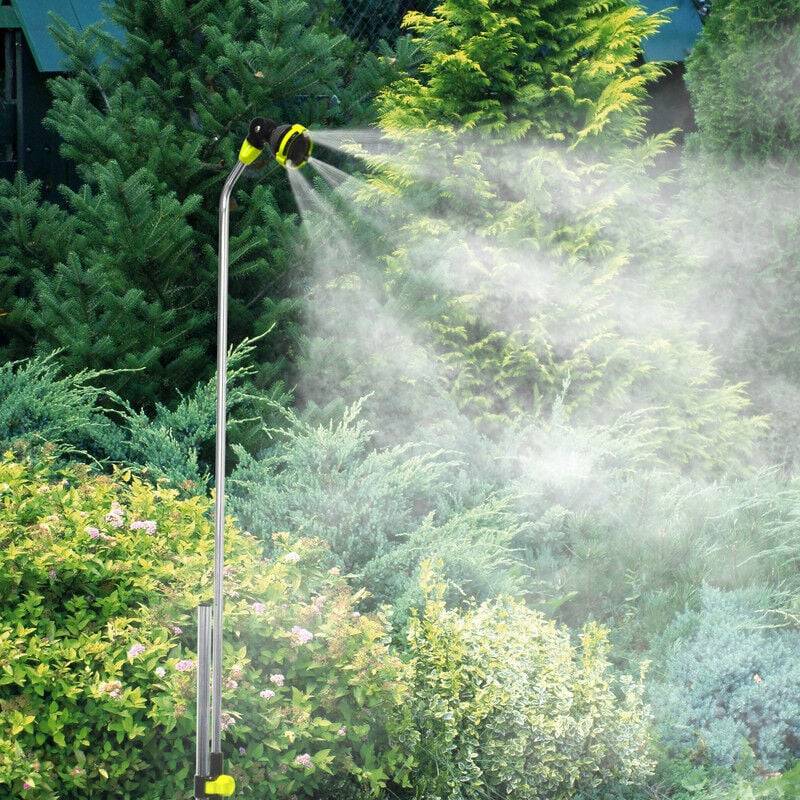 Douche brumisateur jardin trépied aluminium H 2,4 m – JARDIBRIC - Imagen 3