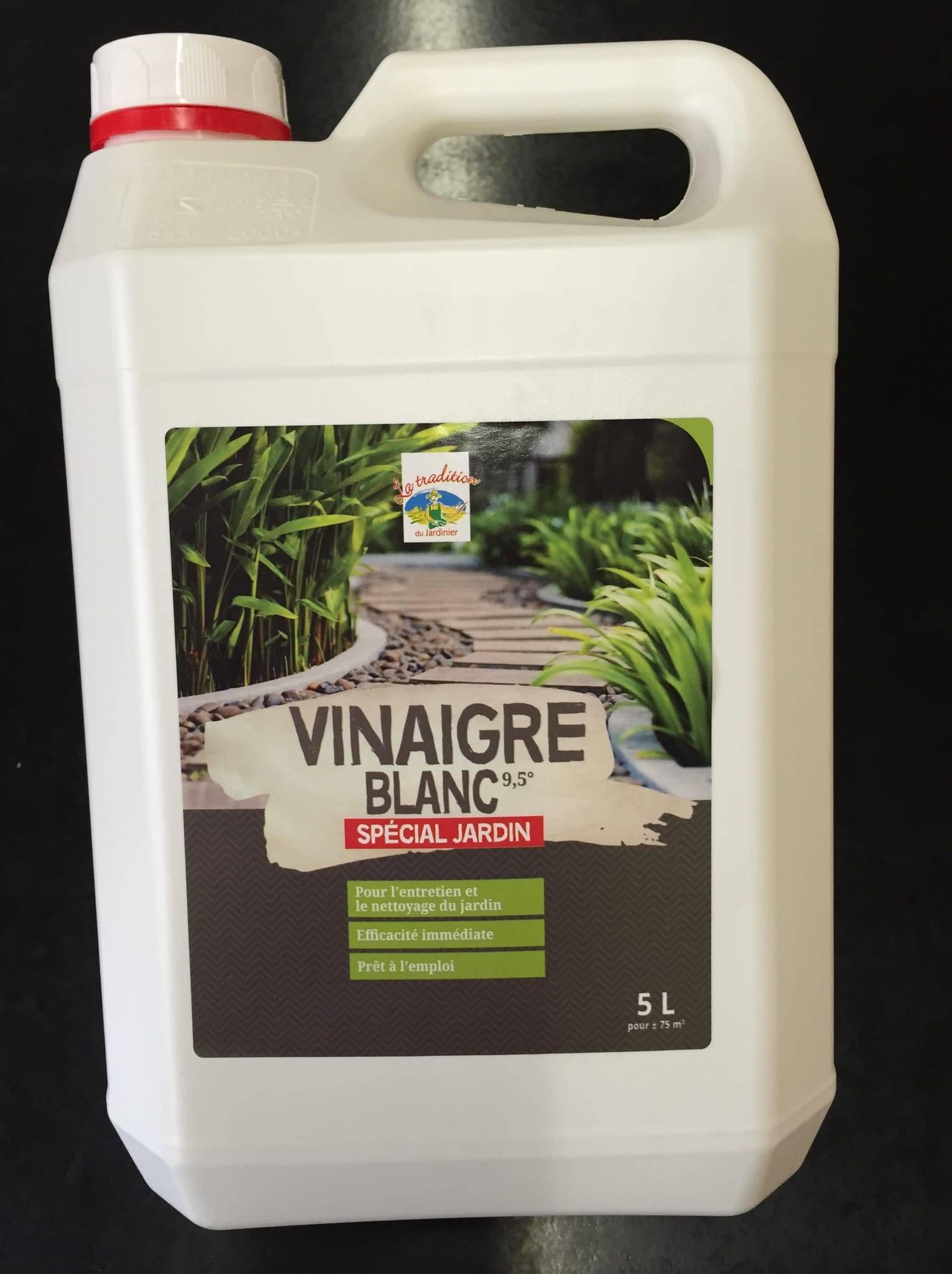 La tradition du Jardinier - Vinagre blanco 9.5° 5 L