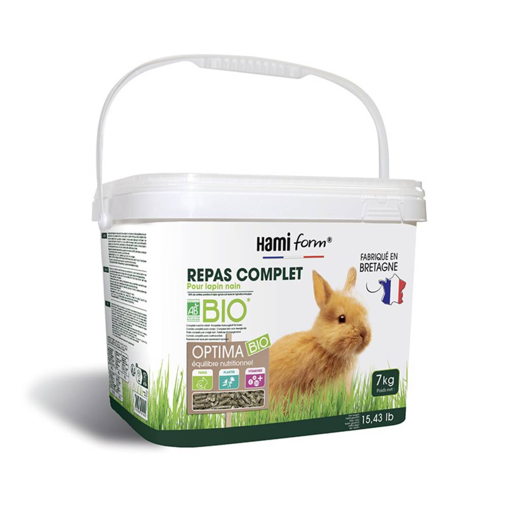 Hamiform - Repas Complet BIO Lapin Nain – HAMI FORM - Image 2