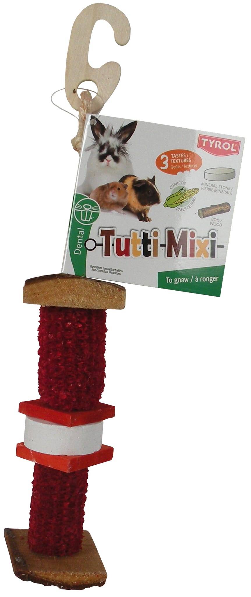 Tyrol - Brochette pour rongeur Tutti Mixi ø5 x h15 cm - Imagen 1