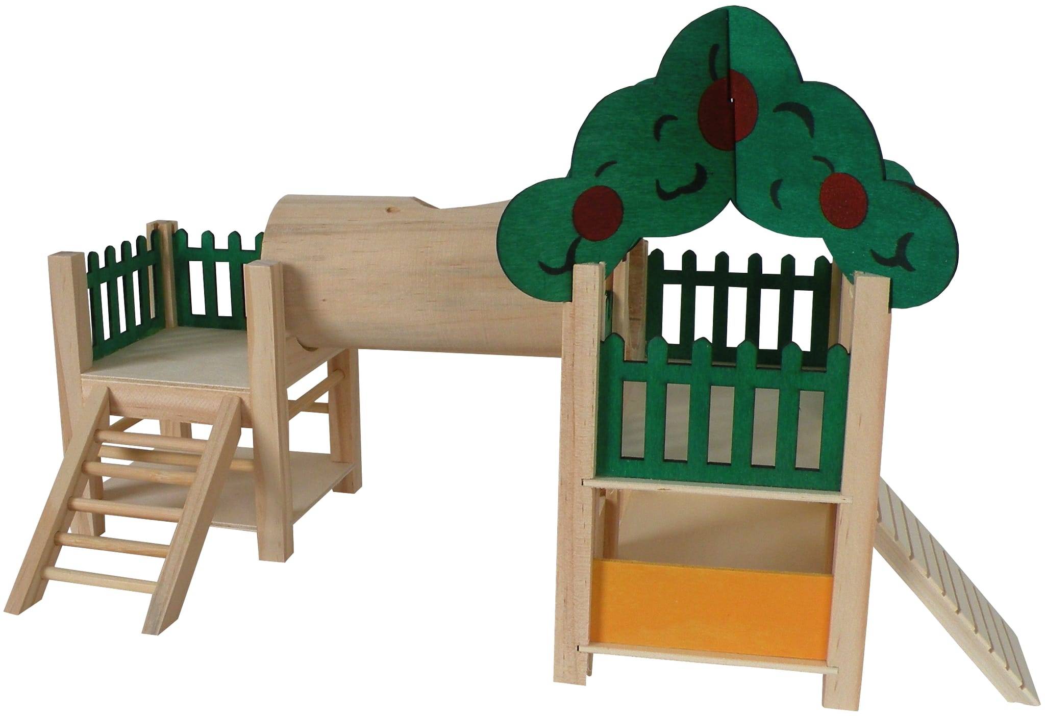 Tyrol - Maisonnette aire de jeux pour lapin et petits rongeurs - Tyrol - Imagen 1