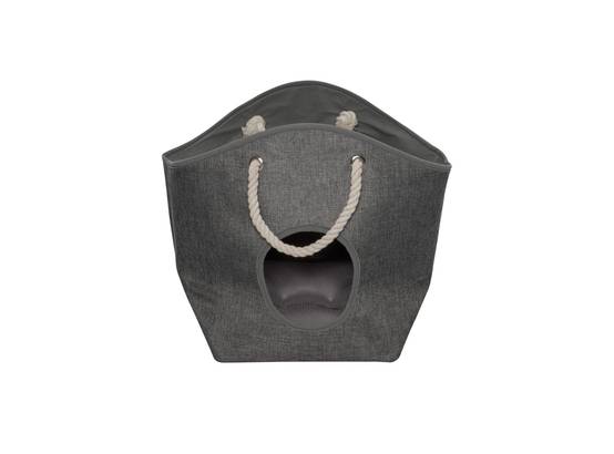Panier pour chat ou petit chien Laundry bag gris - Image 4