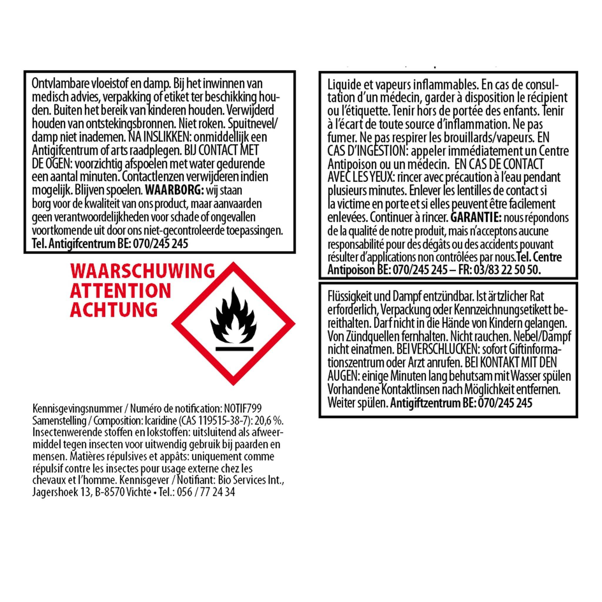 BSI - BSI - Insect Free anti-insectes Spray - Imagen 2