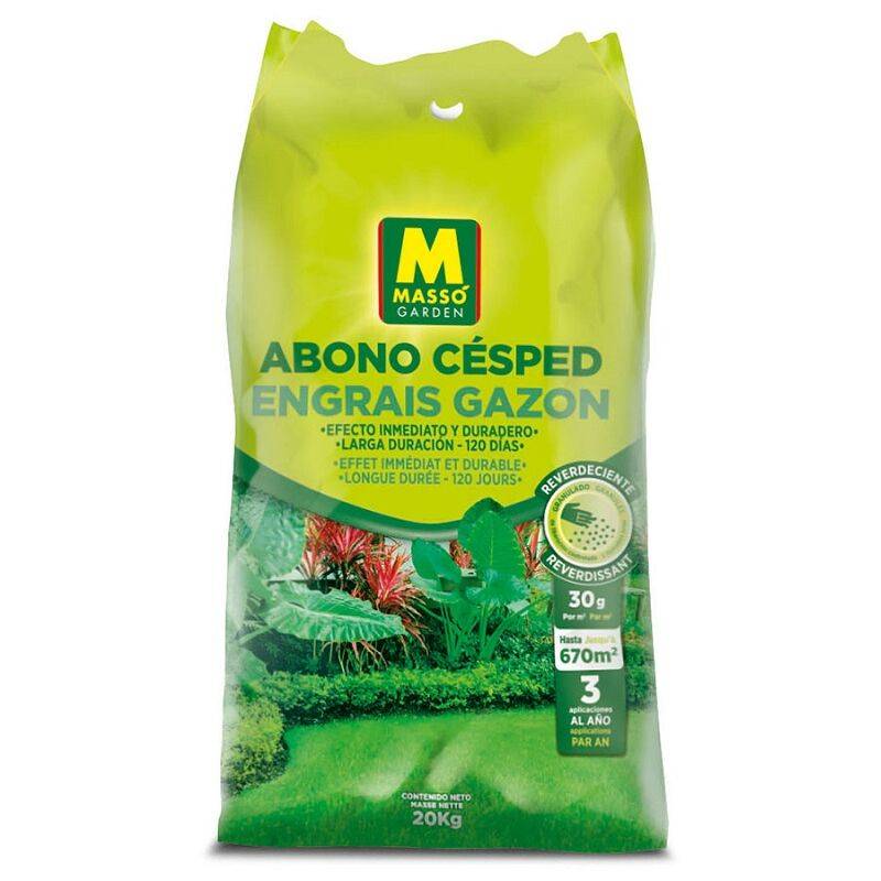 Engrais jardin biologique magnésium vert intense 20 kg - Masso garden