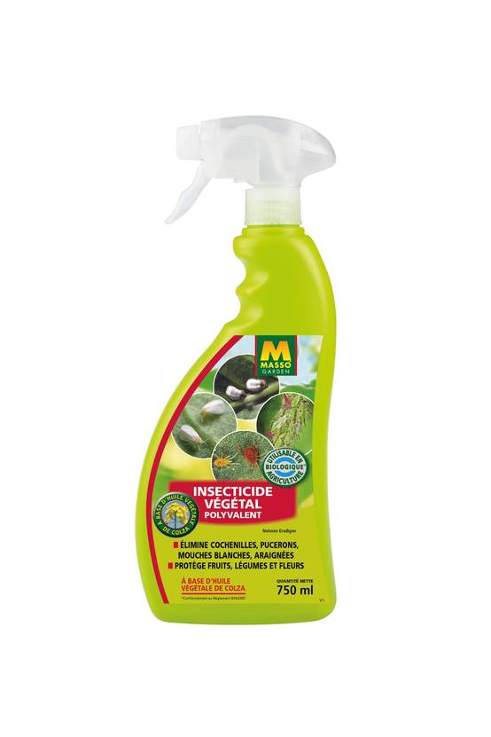 Insecticide Végetal Polyvalent PAE 750 ml (huile de colza) UAB