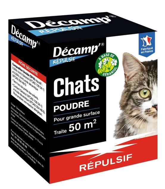Décamp'Répulsif - Répulsif Poudre Chiens Chats - DECAMP' - Image 2