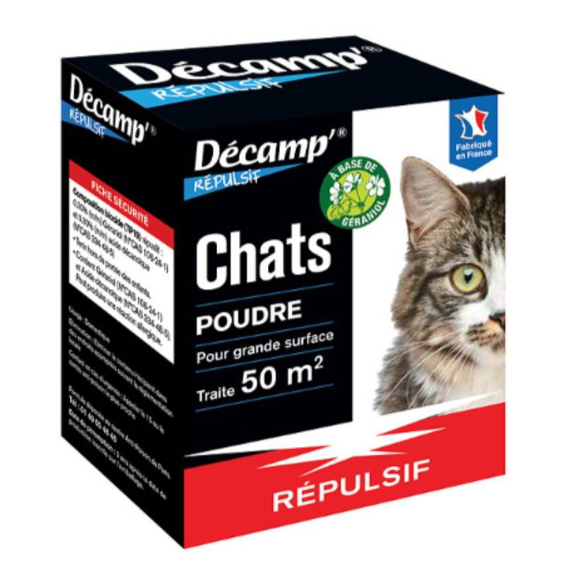 Décamp'Répulsif - Répulsif Poudre Chiens Chats - DECAMP' - Imagen 1