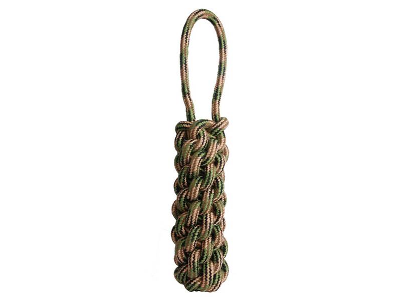 Jouet chien boudin de traction tissage extra résistant longueur 38 cm – ANKA
