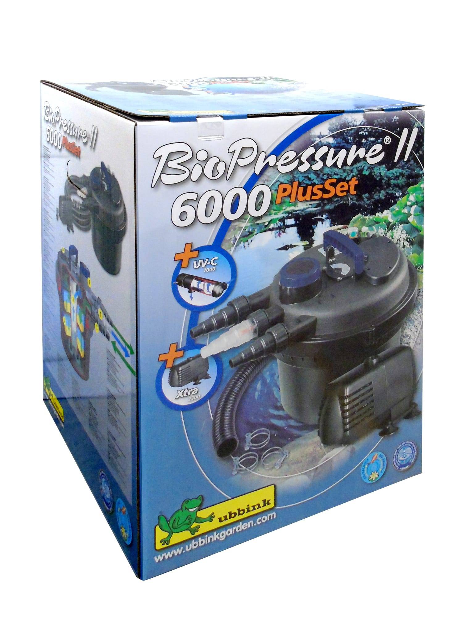 Ubbink - Filtration sous pression pour bassin de jardin Biopressure II 6000 PlusSet - Ubbink - Image 2