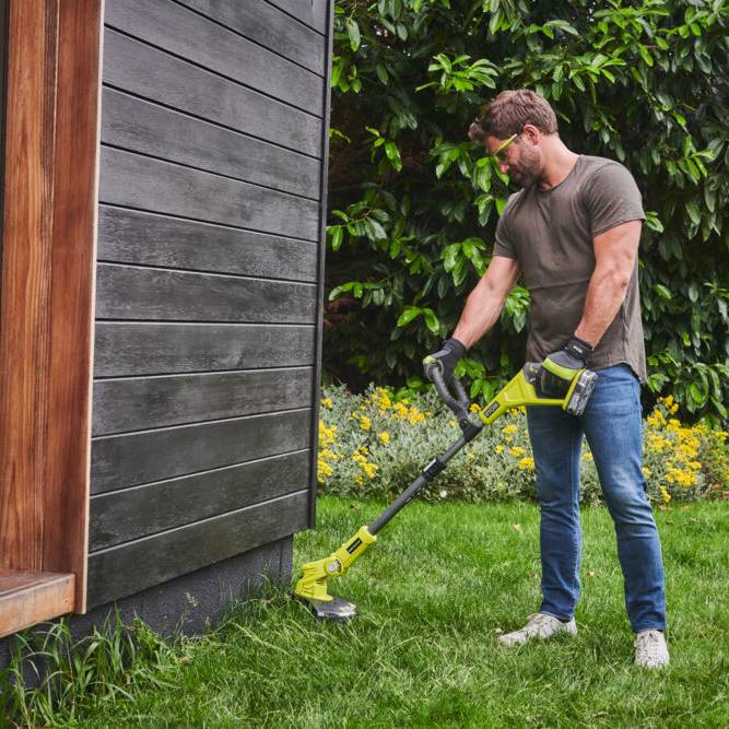 Ryobi - Coupe-bordures hybride 18V batterie et chargeur inclus Ø 25 - 30 cm RLT1831H25F - RYOBI - Imagen 9
