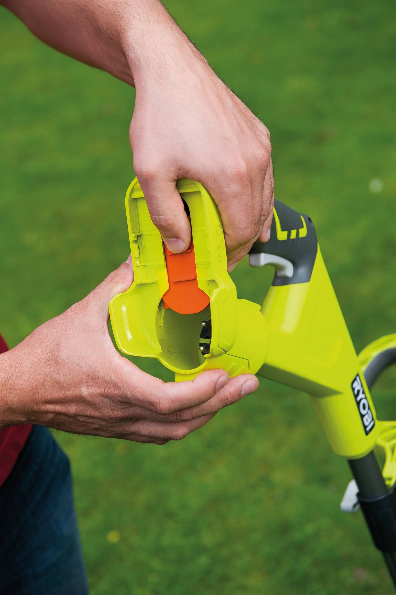 Ryobi - Coupe-bordures hybride 18V batterie et chargeur inclus Ø 25 - 30 cm RLT1831H25F - RYOBI - Imagen 3