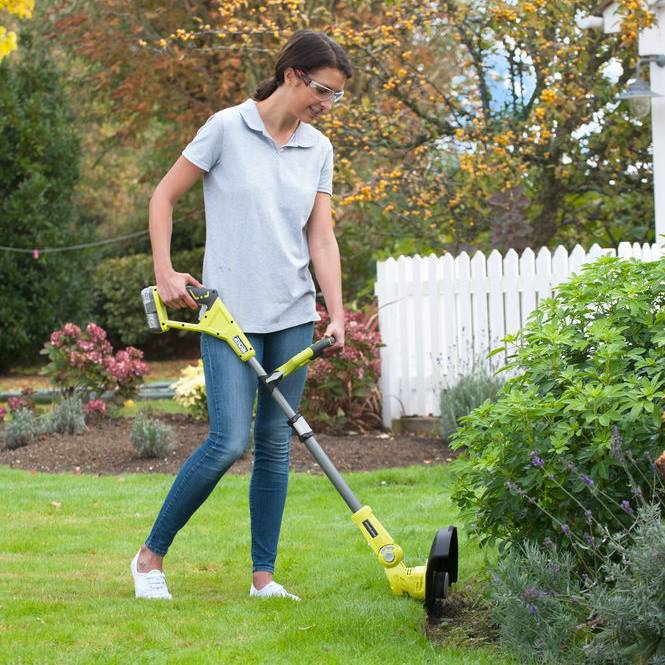 Ryobi - Coupe-bordures sans fil 18V batterie et chargeur rapide inclus Ø 30 cm RLT183225F – RYOBI - Image 8