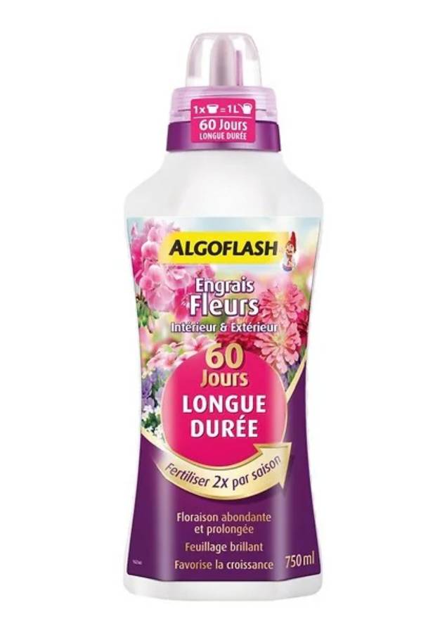 Algoflash - Engrais fleurs longue durée 750 mL - Algoflash