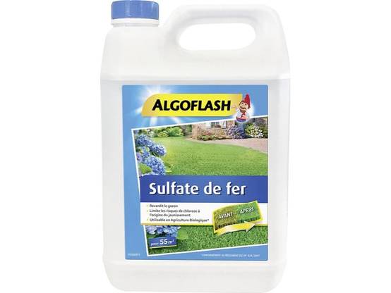 Algoflash - Sulfate de fer polyvalent liquide 5L - ALGOFLASH - Image 1