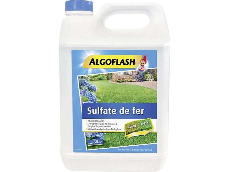 Algoflash - Sulfate de fer polyvalent liquide 5L - ALGOFLASH - Imagen 1