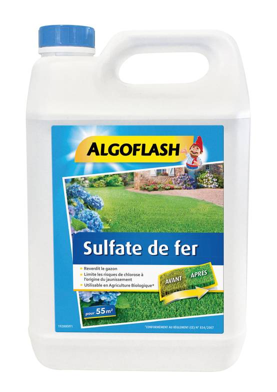 Algoflash - Sulfate de fer polyvalent liquide 5L - ALGOFLASH - Image 3