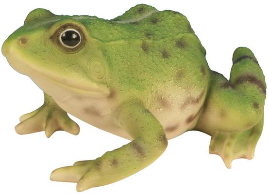 Figurine Grenouille en résine peinte à la main