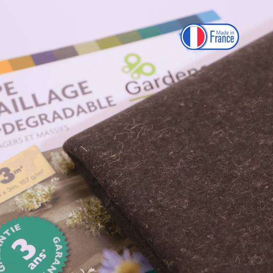 Gardenova - Nappe de paillage Biodégradable - 1m x 3m - Image 2