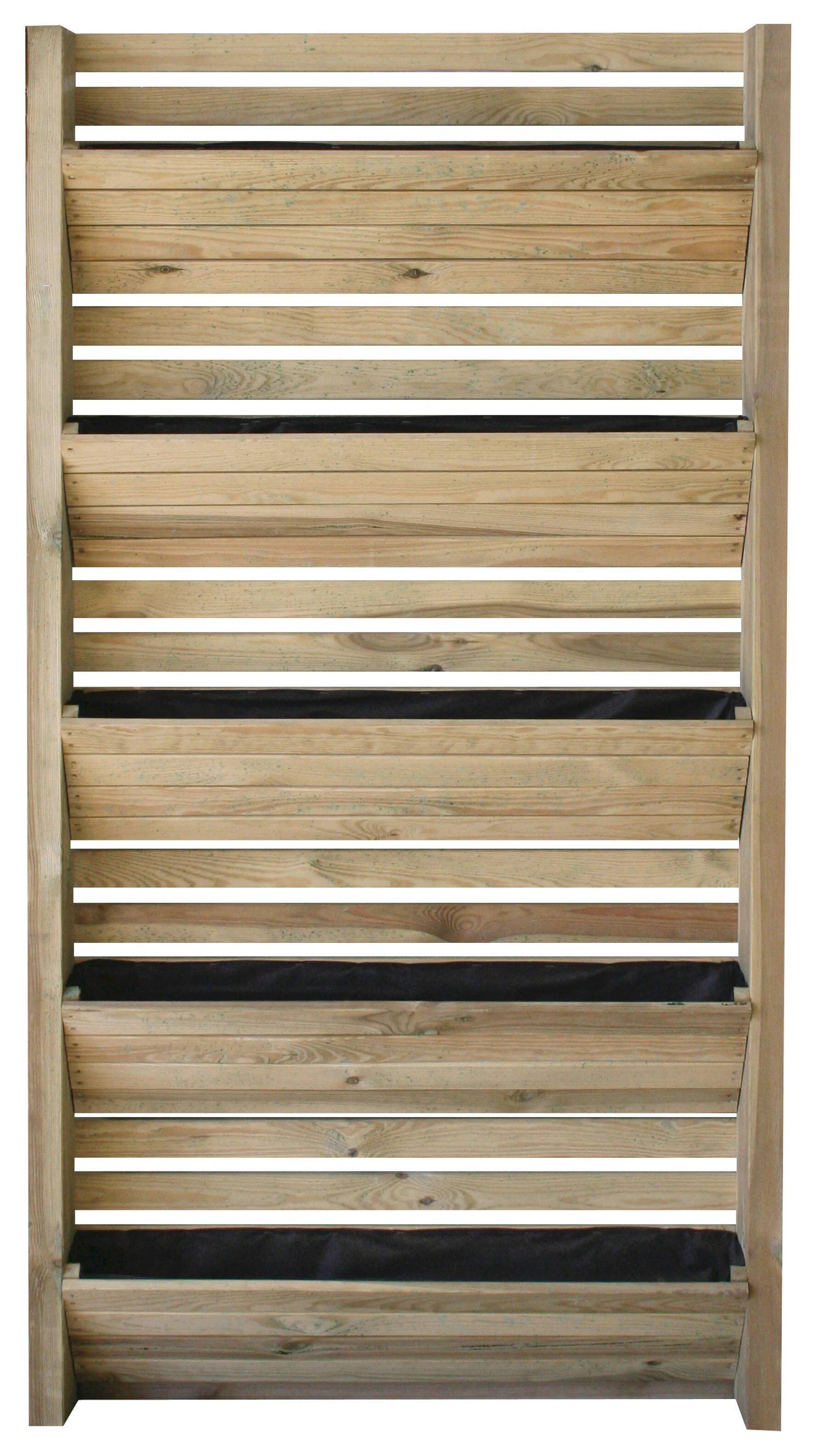 Cerland - Panel opaco madera natural l.90 x H.180 cm - FOREST STYLE - Imagen 5
