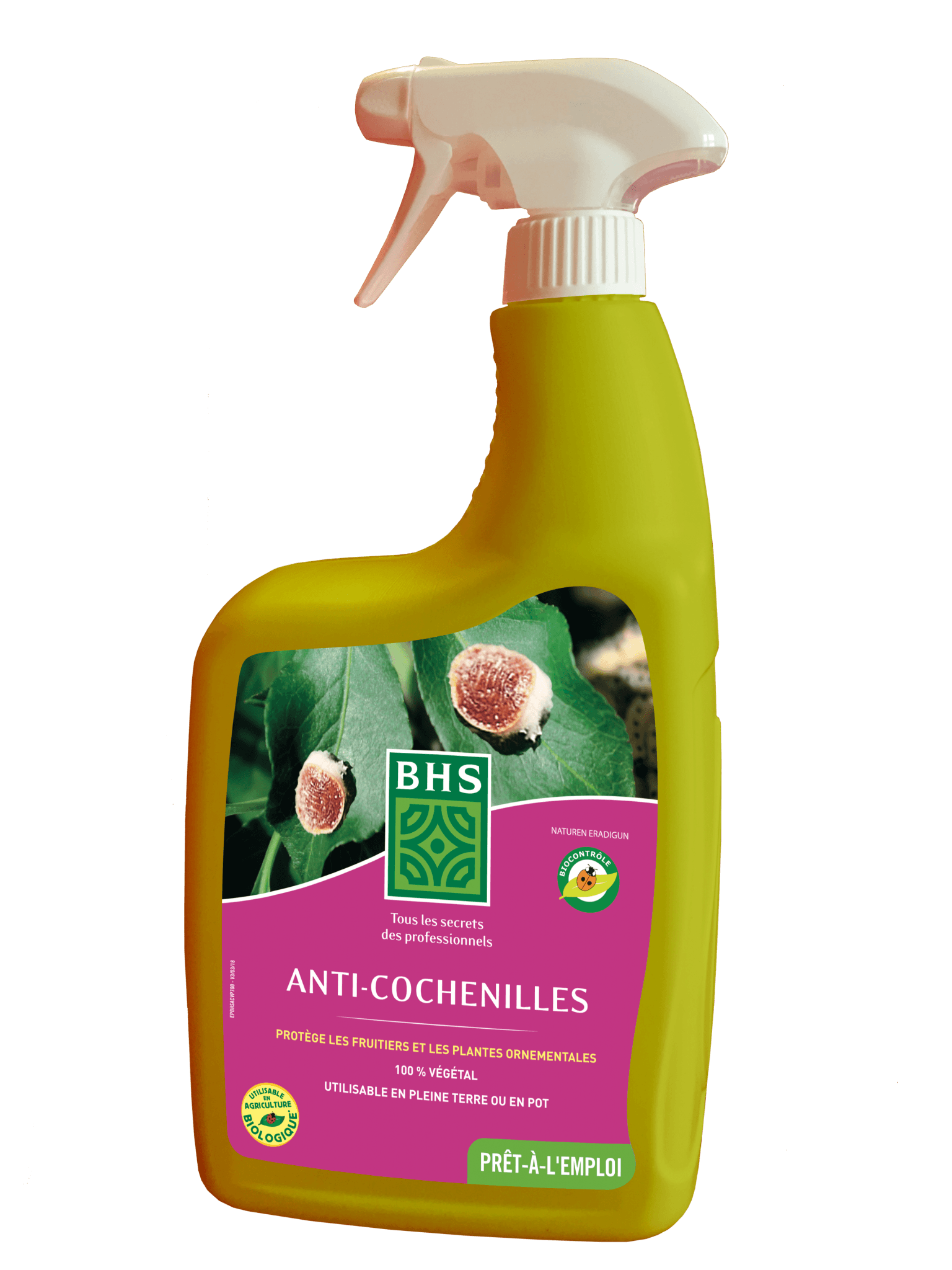 BHS - Anti-cochenilles prêt-à-l'emploi d'origine végétale 700 ml - BHS