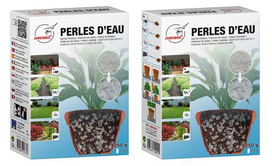 Jardibric - Perles d'eau boite 250 gr ( 5 sachets de 50 gr)