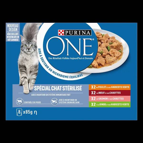Purina One - Sachets chat Stérilisé Bœuf 8x85 g - PURINA ONE - Image 11