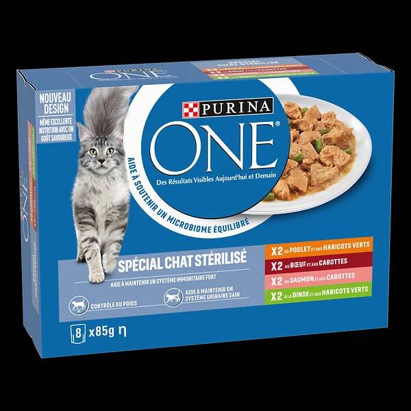Purina One - Sachets chat Stérilisé Bœuf 8x85 g - PURINA ONE - Image 13