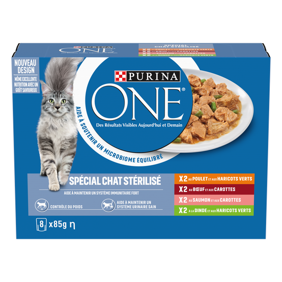 Purina One - Sachets chat Stérilisé Bœuf 8x85 g - PURINA ONE - Image 15