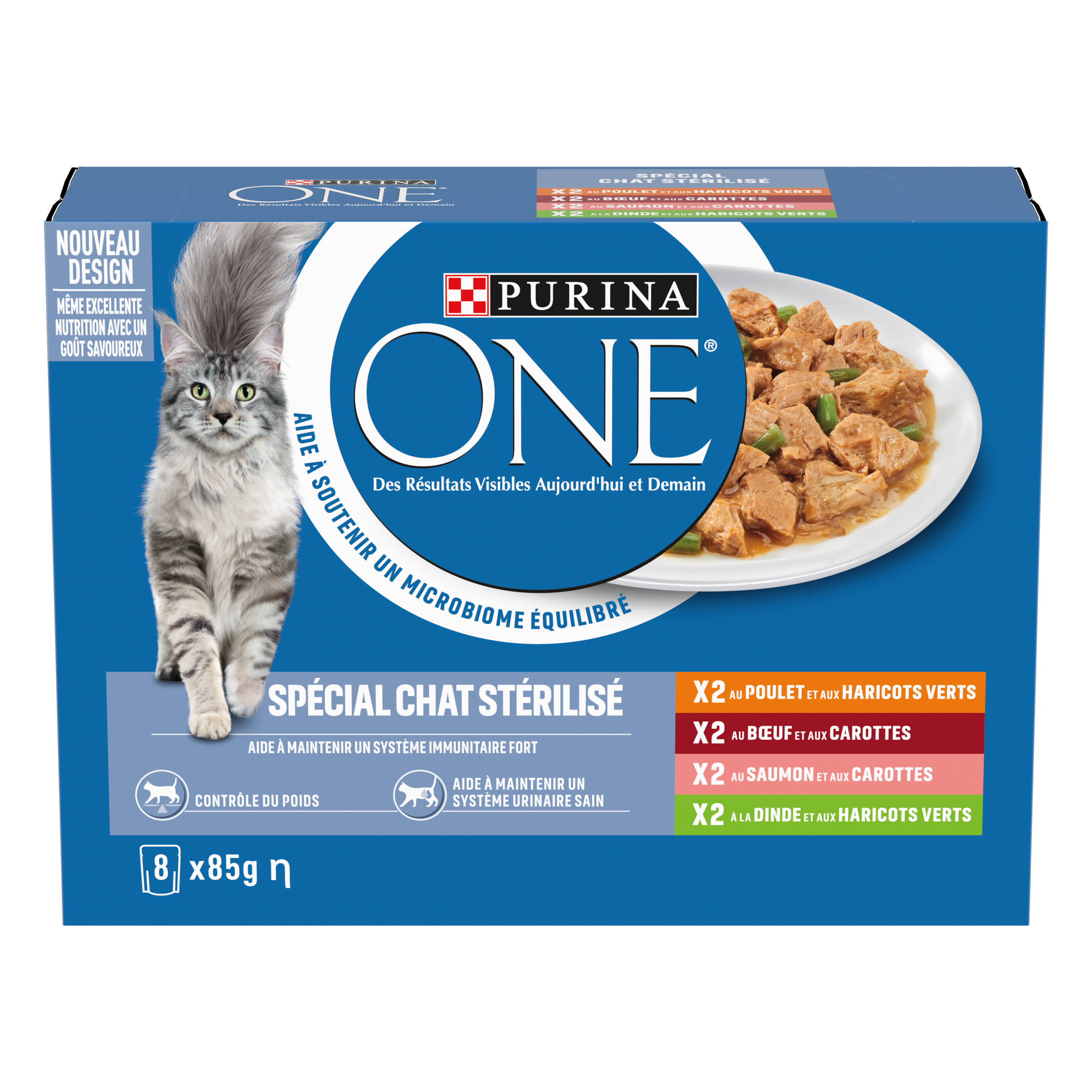 Purina One - Sachets chat Stérilisé Bœuf 8x85 g - PURINA ONE - Image 15