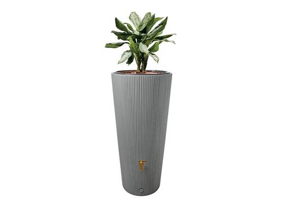 Garantia - Récupérateur d'eau de pluie 220L bac à plantes inclus Linus Gris - GARANTIA - Image 9