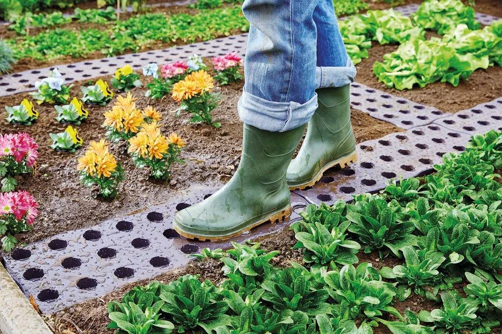 Set de dalles Potager Recyclée Clipsables Noir 4 pièces – GARANTIA - Imagen 6