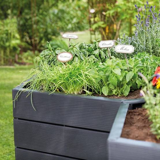 Garantia - Carre potager Ergo Set de 6 parois base avec fixations - Image 7
