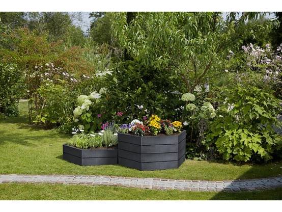 Garantia - Carre potager Ergo Set de 6 parois base avec fixations - Image 13