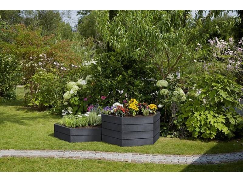 Garantia - Carre potager Ergo Set de 6 parois base avec fixations - Image 13