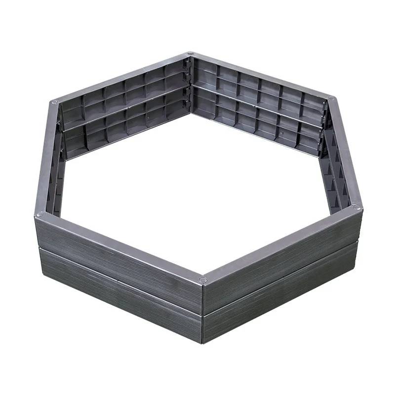 Garantia - Carre potager Ergo Set de 6 parois base avec fixations