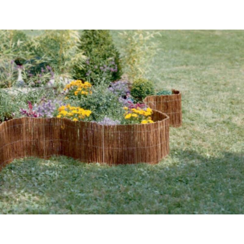 Nortène - WILLOW ROLL  Rouleau de bordure osier souple Marron - Image 3