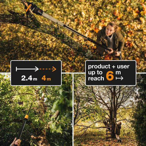 Fiskars - Coupe-branches télescopique Fiskars PowerGearTM X, (UPX86) - Fiskars - Imagen 16