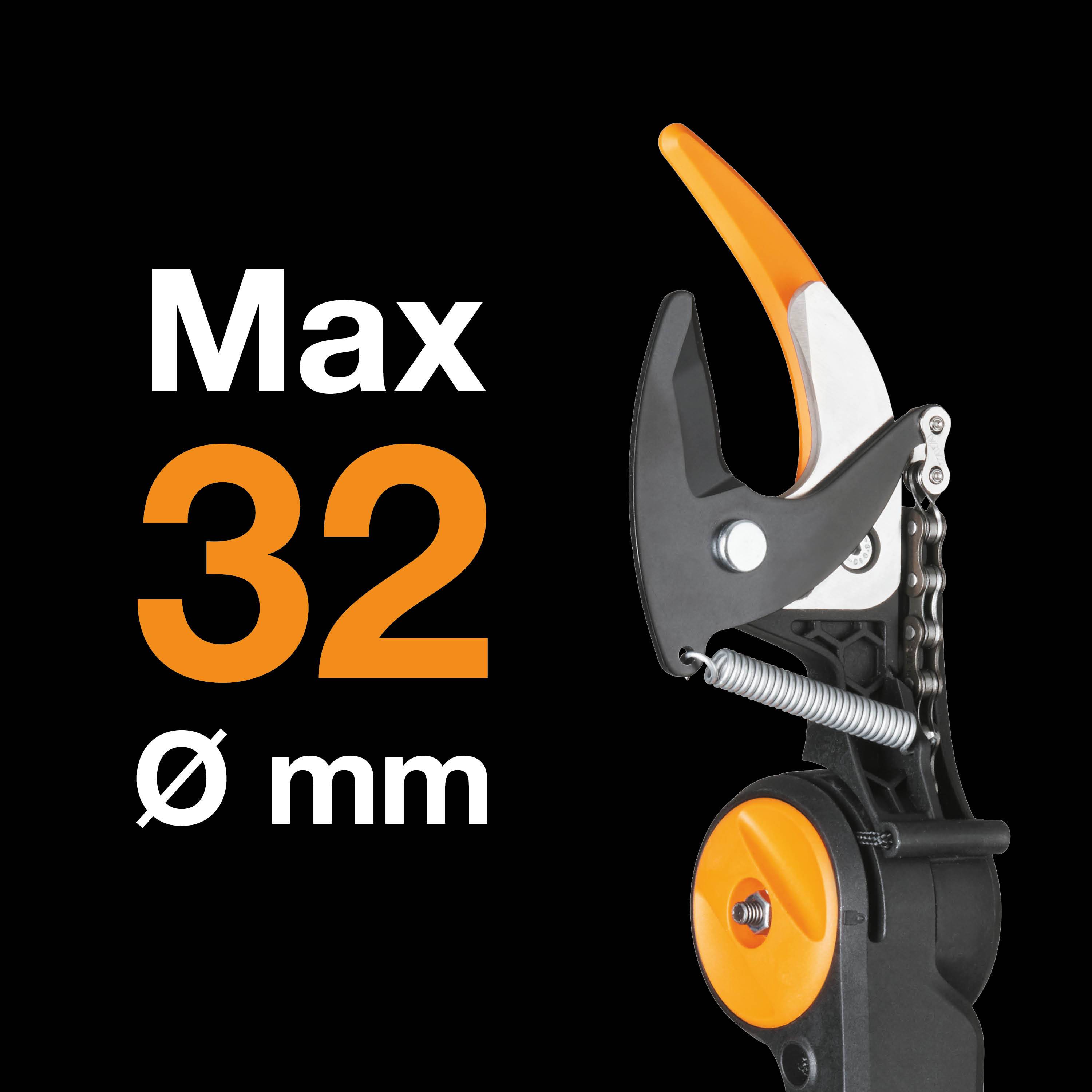 Fiskars - Coupe-branches télescopique Fiskars PowerGearTM X, (UPX86) - Fiskars - Imagen 2