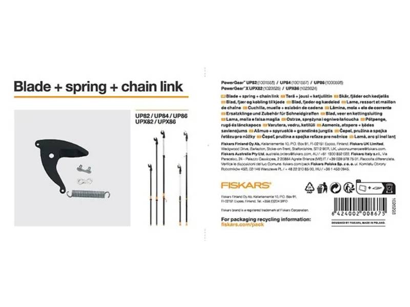 Fiskars - Lame, ressort et chaine pour UPX86, UPX82 - Imagen 4