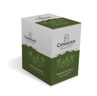 Canagan - Pâtée chats poulet fermier sans céréales 8 x 85 g - Canagan