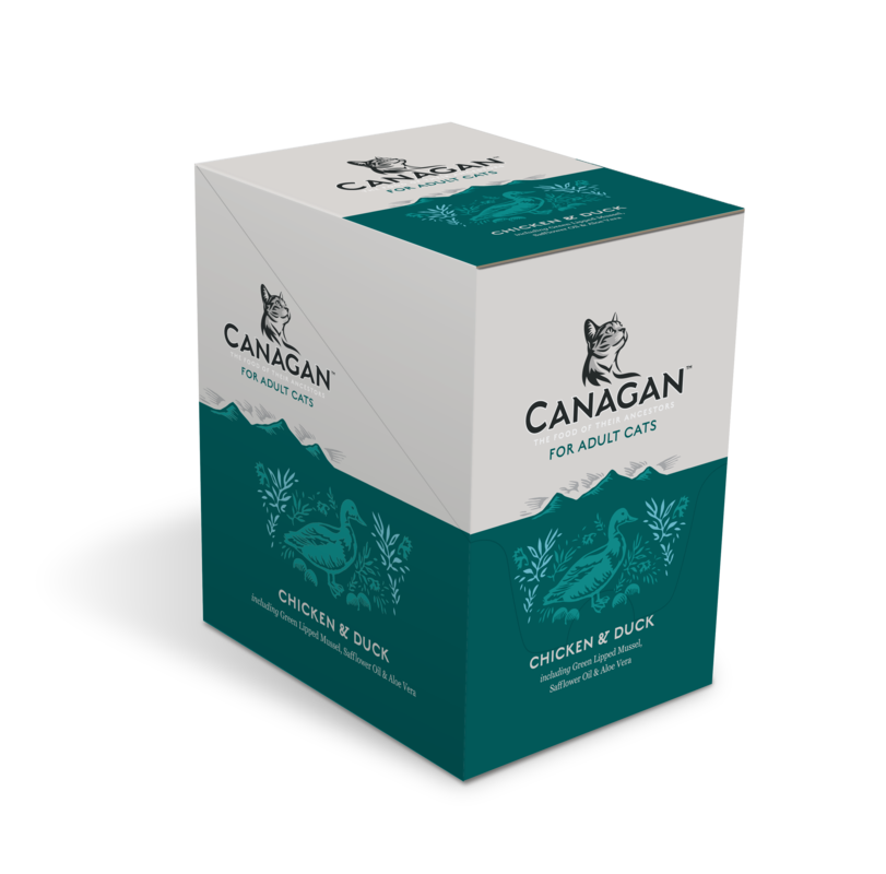 Canagan - Pâtée chats poulet et canard sans céréales 8 x 85 g - Canagan