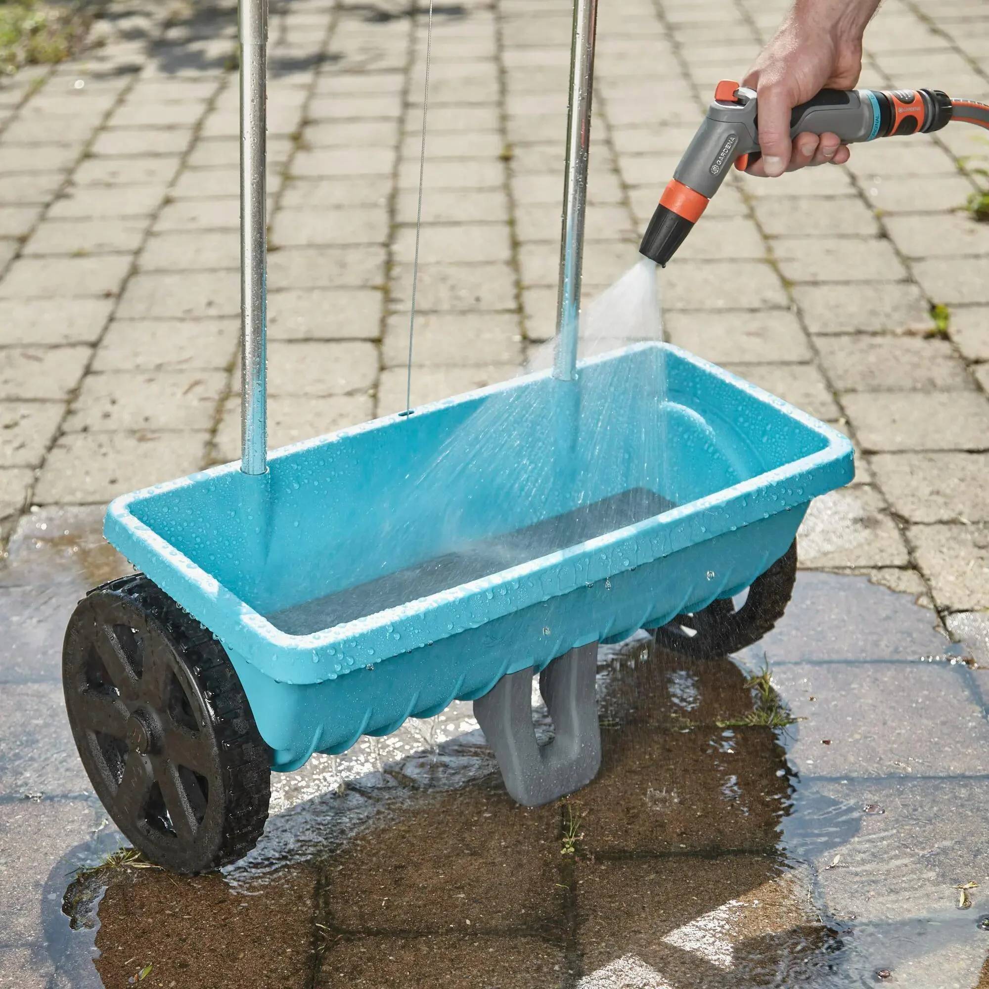 Gardena - Épandeur L Aluminium Plastique Bleu 12,5 L H 110 cm l 60 cm - GARDENA - Image 13