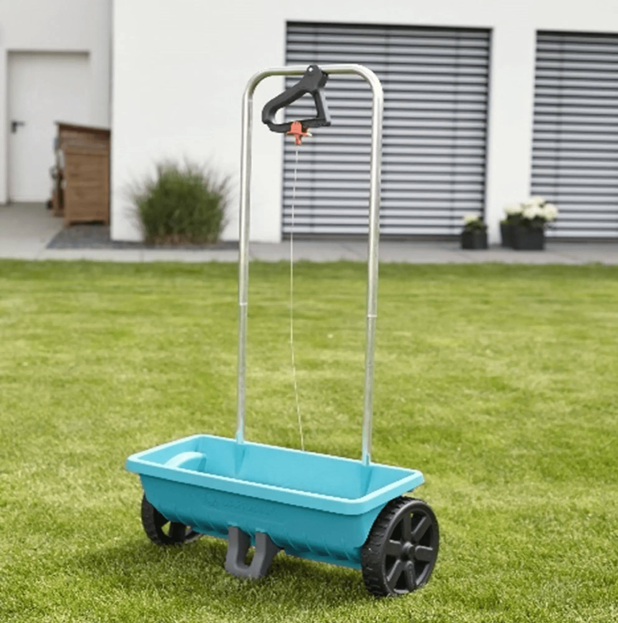 Gardena - Épandeur L Aluminium Plastique Bleu 12,5 L H 110 cm l 60 cm - GARDENA - Imagen 14