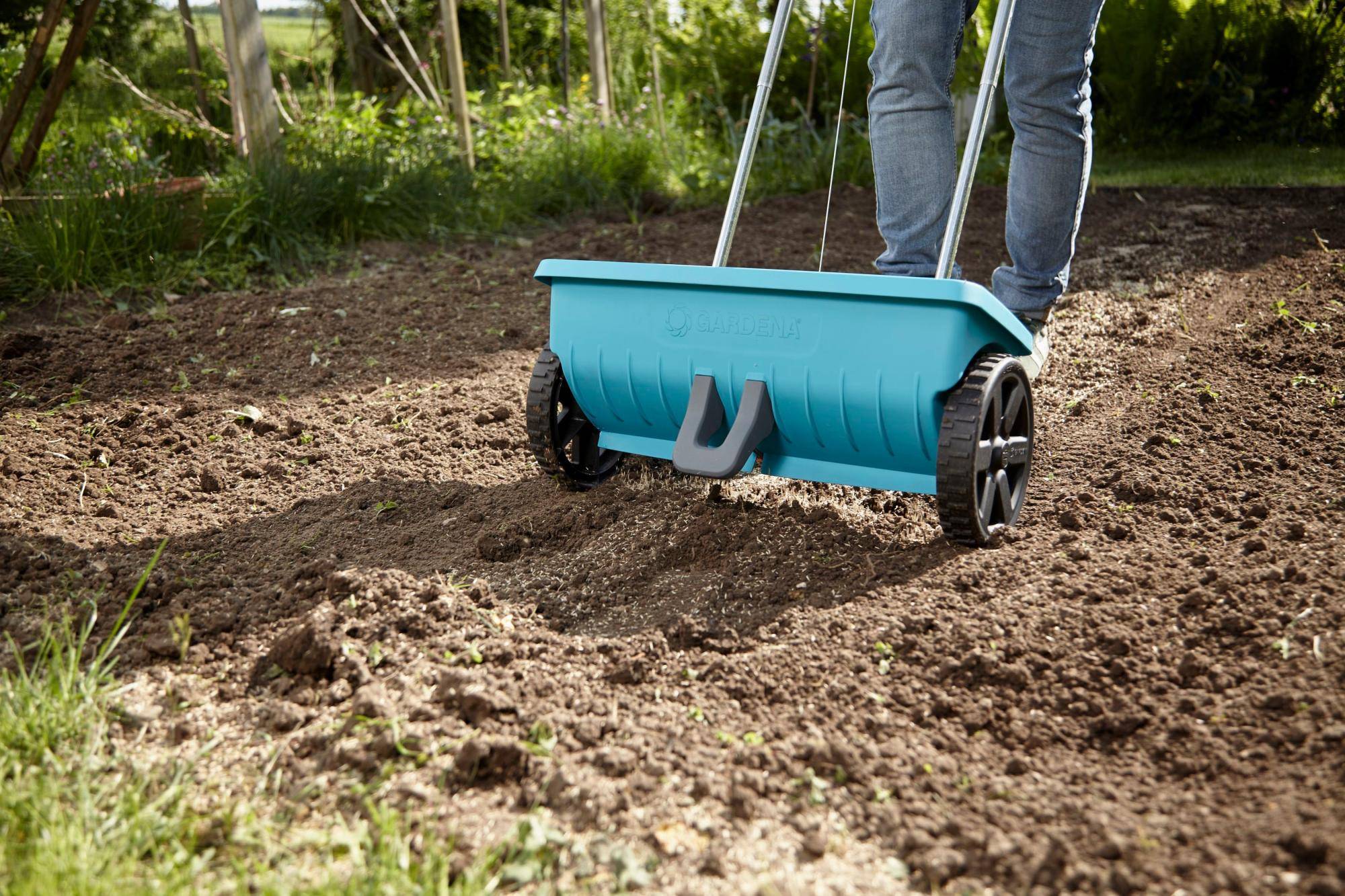 Gardena - Épandeur L Aluminium Plastique Bleu 12,5 L H 110 cm l 60 cm - GARDENA - Image 16