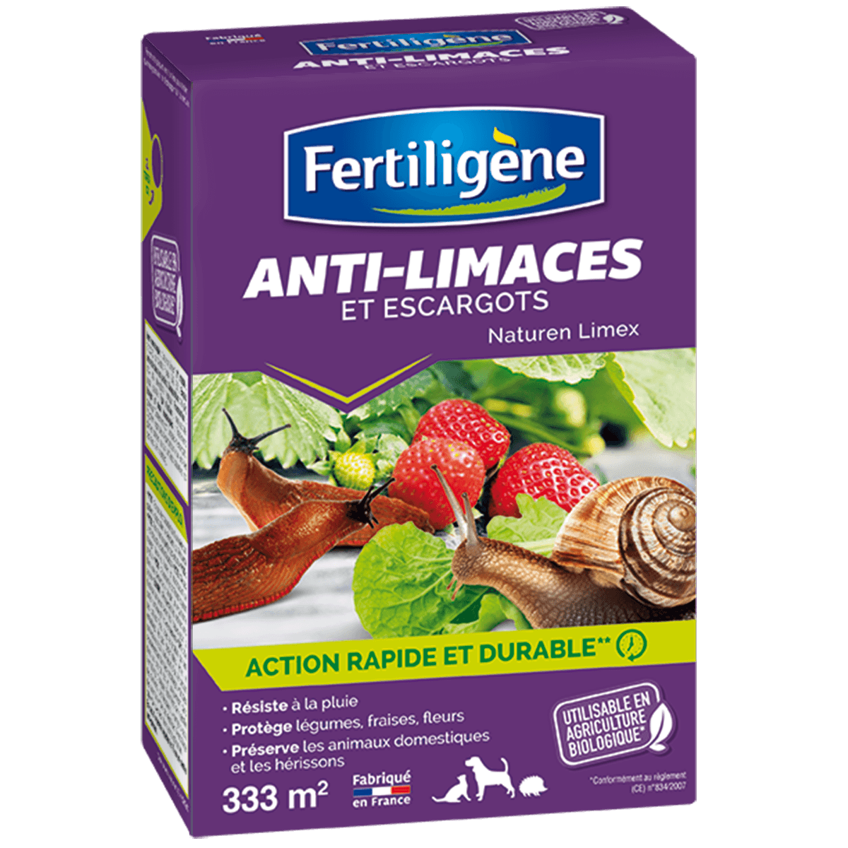 Naturen - Fertiligène - Granulés anti-Limaces UAB 450 g
