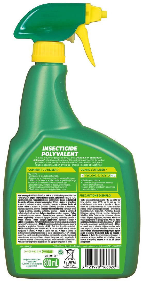 Fertiligène - Insecticide Polyvalent Végétal - FERTILIGENE - Image 2
