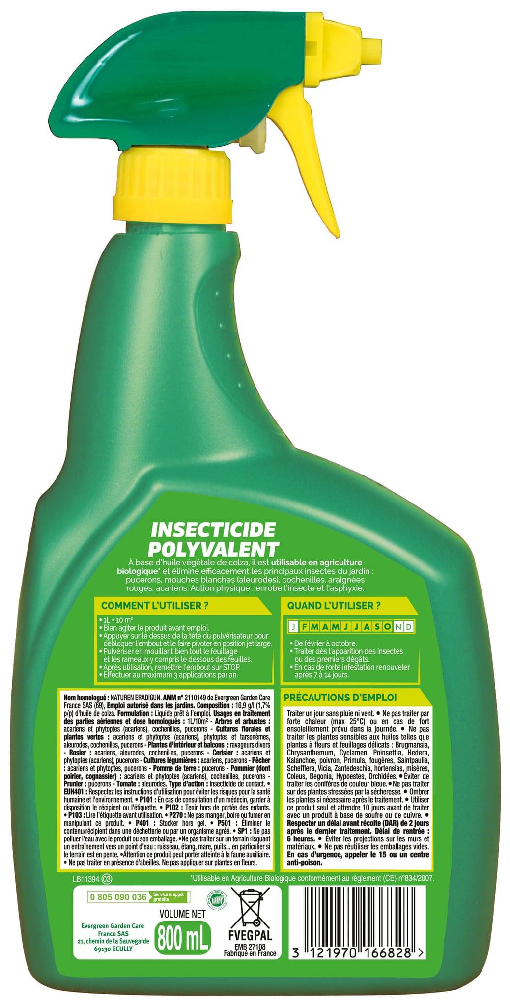 Fertiligène - Insecticide Polyvalent Végétal - FERTILIGENE - Imagen 2
