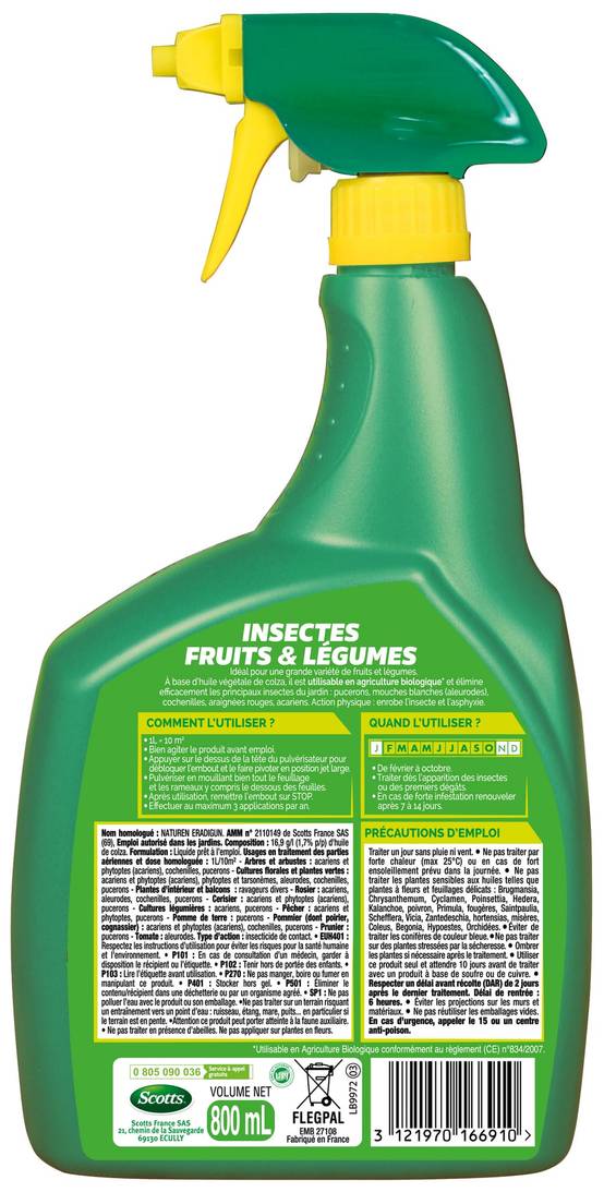 Fertiligène - Insecticide Fruits et Légumes – FERTILIGÈNE - Image 2